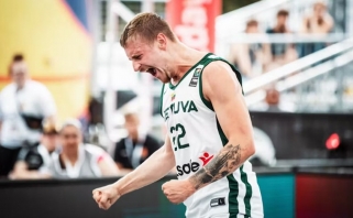 Europos 3x3 čempionate – bronzinis lietuvių finišas